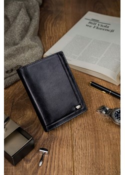 Duży, skórzany portfel męski bez zapięcia - Rovicky ze sklepu 5.10.15 w kategorii Portfele męskie - zdjęcie 170405135
