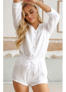 Doctor Nap biała piżama damska PM.5317, Kolor biały, Rozmiar S, Doctor Nap ze sklepu Intymna w kategorii Piżamy damskie - zdjęcie 170406448