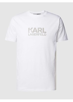 T-shirt z nadrukiem z logo ze sklepu Peek&Cloppenburg  w kategorii T-shirty męskie - zdjęcie 170406969