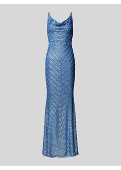 Sukienka wieczorowa z cekinowym obszyciem model ‘Paige’ ze sklepu Peek&Cloppenburg  w kategorii Sukienki - zdjęcie 170407095