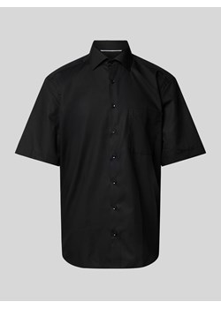 Koszula biznesowa o kroju comfort fit w jednolitym kolorze ze sklepu Peek&Cloppenburg  w kategorii Koszule męskie - zdjęcie 170407388