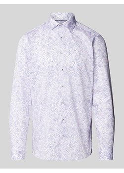 Koszula biznesowa o kroju slim fit ze wzorem paisley ze sklepu Peek&Cloppenburg  w kategorii Koszule męskie - zdjęcie 170407396