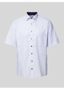 Koszula biznesowa o kroju comfort fit z krótki rękawem ze sklepu Peek&Cloppenburg  w kategorii Koszule męskie - zdjęcie 170407397