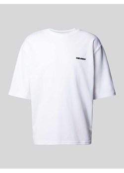 T-shirt z detalem z logo ze sklepu Peek&Cloppenburg  w kategorii T-shirty męskie - zdjęcie 170407535