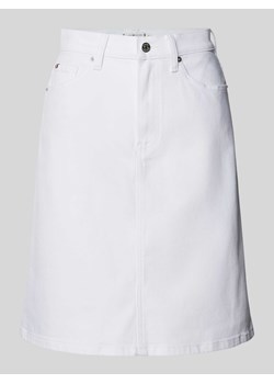 Spódnica jeansowa o długości do kolan z 5 kieszeniami ze sklepu Peek&Cloppenburg  w kategorii Spódnice - zdjęcie 170407608