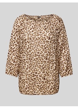 Bluzka ze zwierzęcym nadrukiem ze sklepu Peek&Cloppenburg  w kategorii Bluzki damskie - zdjęcie 170407687