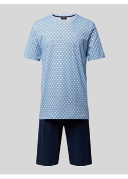 Piżama z górą ze wzorem na całej powierzchni ze sklepu Peek&Cloppenburg  w kategorii Piżamy męskie - zdjęcie 170407727