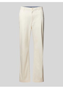 Chinosy o kroju regular fit ze szlufkami na pasek model ‘MERCER 1985’ ze sklepu Peek&Cloppenburg  w kategorii Spodnie męskie - zdjęcie 170407798