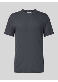 T-shirt z efektem prążkowania ze sklepu Peek&Cloppenburg  w kategorii T-shirty męskie - zdjęcie 170407878