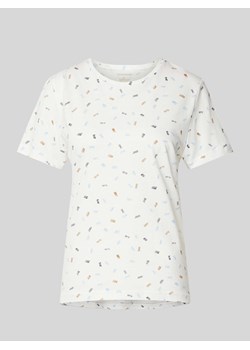 T-shirt z okrągłym dekoltem ze sklepu Peek&Cloppenburg  w kategorii Bluzki damskie - zdjęcie 170407905