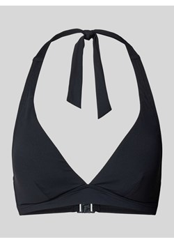 Top bikini z wiązaniem na szyi model ‘BONDI’ ze sklepu Peek&Cloppenburg  w kategorii Stroje kąpielowe - zdjęcie 170407969