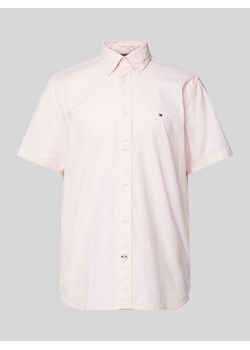 Koszula casualowa z wyhaftowanym logo model ‘GINGHAM’ ze sklepu Peek&Cloppenburg  w kategorii Koszule męskie - zdjęcie 170407996