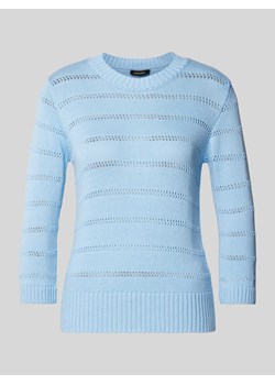 Sweter z dzianiny z ażurowym wzorem ze sklepu Peek&Cloppenburg  w kategorii Swetry damskie - zdjęcie 170408115