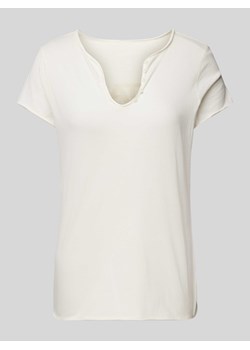 T-shirt z dekoltem w serek model ‘TUNISIEN MC’ ze sklepu Peek&Cloppenburg  w kategorii Bluzki damskie - zdjęcie 170408185