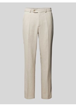 Spodnie do garnituru o kroju slim fit w kant model ‘Shiver’ ze sklepu Peek&Cloppenburg  w kategorii Spodnie męskie - zdjęcie 170408475