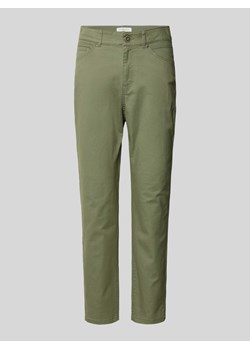 Spodnie o kroju slim fit z 5 kieszeniami ze sklepu Peek&Cloppenburg  w kategorii Spodnie damskie - zdjęcie 170408538