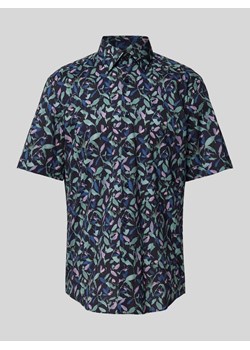 Koszula casualowa o kroju regular fit ze wzorem na całej powierzchni model ‘Joe’ ze sklepu Peek&Cloppenburg  w kategorii Koszule męskie - zdjęcie 170408725