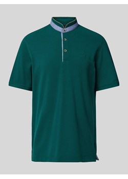 Koszulka polo ze stójką ze sklepu Peek&Cloppenburg  w kategorii T-shirty męskie - zdjęcie 170408786