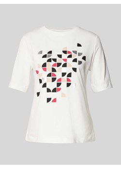 T-shirt z nadrukowanym motywem ze sklepu Peek&Cloppenburg  w kategorii Bluzki damskie - zdjęcie 170408839