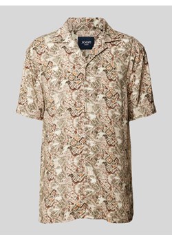 Koszula casualowa o kroju regular fit ze wzorem na całej powierzchni model ‘Hanes’ ze sklepu Peek&Cloppenburg  w kategorii Koszule męskie - zdjęcie 170408909
