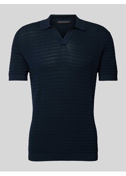 Koszulka polo o kroju regular fit z dekoltem w serek model ‘Braian’ ze sklepu Peek&Cloppenburg  w kategorii T-shirty męskie - zdjęcie 170408916