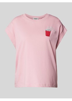 T-shirt z naszywką z motywem ze sklepu Peek&Cloppenburg  w kategorii Bluzki damskie - zdjęcie 170409078