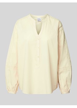 Bluzka z krótką listwą guzikową ze sklepu Peek&Cloppenburg  w kategorii Bluzki damskie - zdjęcie 170409458