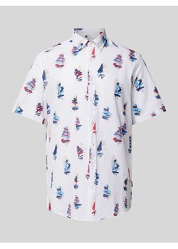 Koszula casualowa z wzorem na całej powierzchni ze sklepu Peek&Cloppenburg  w kategorii Koszule męskie - zdjęcie 170409489