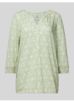 Bluzka z graficznym wzorem model ‘FELICITY’ ze sklepu Peek&Cloppenburg  w kategorii Bluzki damskie - zdjęcie 170409519