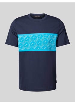 T-shirt z nadrukiem z logo model ‘EMPIRE STRIPE’ ze sklepu Peek&Cloppenburg  w kategorii T-shirty męskie - zdjęcie 170409526