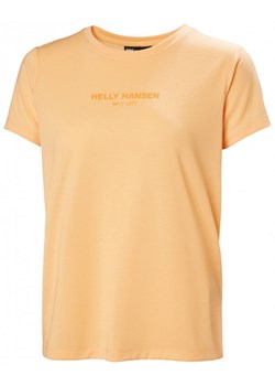 Damska koszulka treningowa Helly Hansen Allure - żółta ze sklepu Sportstylestory.com w kategorii Bluzki damskie - zdjęcie 170410146