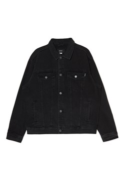 Cropp - Czarna kurtka jeansowa - czarny ze sklepu Cropp w kategorii Kurtki męskie - zdjęcie 170411585