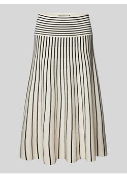 Spódnica midi ze wzorem w paski ze sklepu Peek&Cloppenburg  w kategorii Spódnice - zdjęcie 170413317