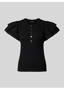 Bluzka z rękawami z falbanami model ‘CAMESON’ ze sklepu Peek&Cloppenburg  w kategorii Bluzki damskie - zdjęcie 170413319