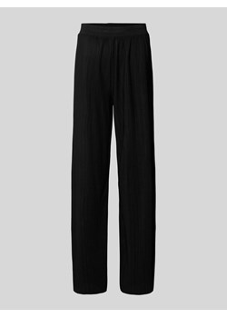 Spodnie materiałowe z plisami ze sklepu Peek&Cloppenburg  w kategorii Spodnie damskie - zdjęcie 170413429