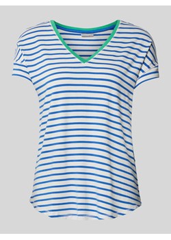 T-shirt ze wzorem w paski model ‘Feporsi’ ze sklepu Peek&Cloppenburg  w kategorii Bluzki damskie - zdjęcie 170413579