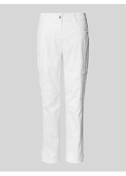 Spodnie materiałowe o luźnym kroju z elastycznym pasem model ‘Kiara’ ze sklepu Peek&Cloppenburg  w kategorii Spodnie damskie - zdjęcie 170413669