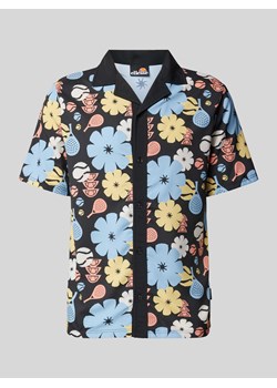 Koszula casualowa o kroju regular fit z kwiatowym nadrukiem model ‘LUMI’ ze sklepu Peek&Cloppenburg  w kategorii Koszule męskie - zdjęcie 170413685