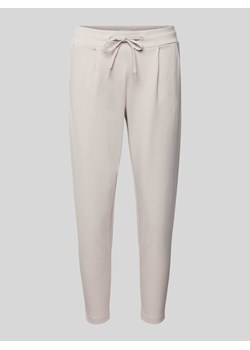 Spodnie dresowe o kroju slim fit z tunelem model ‘KATE’ ze sklepu Peek&Cloppenburg  w kategorii Spodnie damskie - zdjęcie 170413696