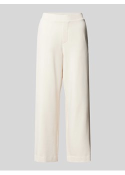 Spodnie materiałowe o kroju regular fit z elastycznym pasem ze sklepu Peek&Cloppenburg  w kategorii Spodnie damskie - zdjęcie 170413707