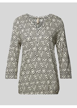 Bluzka z graficznym wzorem model ‘FELICITY’ ze sklepu Peek&Cloppenburg  w kategorii Bluzki damskie - zdjęcie 170413748
