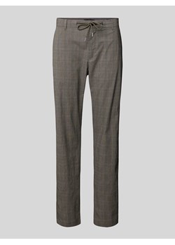 Spodnie z detalem z logo model ‘MAXTON’ ze sklepu Peek&Cloppenburg  w kategorii Spodnie męskie - zdjęcie 170413809