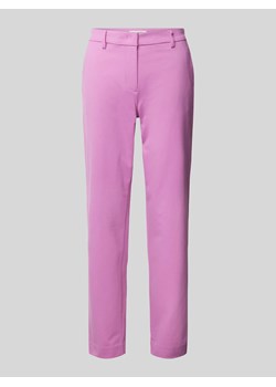 Spodnie materiałowe o skróconym kroju regular fit ze sklepu Peek&Cloppenburg  w kategorii Spodnie damskie - zdjęcie 170413917