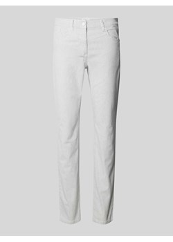 Jeansy o kroju slim fit z zapięciem na guzik model ‘Alissa’ ze sklepu Peek&Cloppenburg  w kategorii Jeansy damskie - zdjęcie 170414008