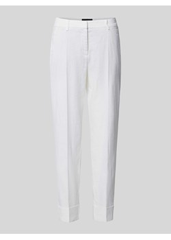 Spodnie sportowe o skróconym kroju regular fit model ‘KRYSTAL’ ze sklepu Peek&Cloppenburg  w kategorii Spodnie damskie - zdjęcie 170414018
