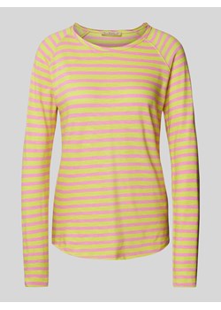 Bluzka z długim rękawem z wzorem w paski ze sklepu Peek&Cloppenburg  w kategorii Bluzki damskie - zdjęcie 170414058