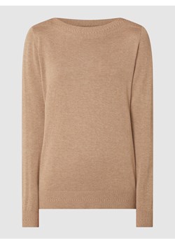 Sweter z mieszanki bawełny i wiskozy ze sklepu Peek&Cloppenburg  w kategorii Swetry damskie - zdjęcie 170414076