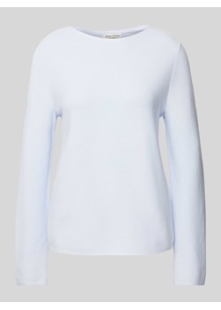 Sweter z dzianiny w jednolitym kolorze ze sklepu Peek&Cloppenburg  w kategorii Swetry damskie - zdjęcie 170414166