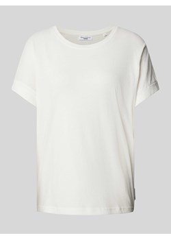 T-shirt z przeszytymi brzegami rękawów ze sklepu Peek&Cloppenburg  w kategorii Bluzki damskie - zdjęcie 170414205