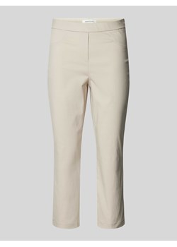 Spodnie w jednolitym kolorze model ‘LOLI’ ze sklepu Peek&Cloppenburg  w kategorii Spodnie damskie - zdjęcie 170414256